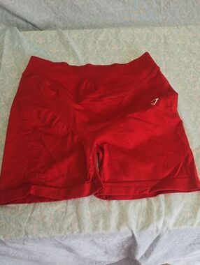 Gymshark Sweat Shorts Size Large Red